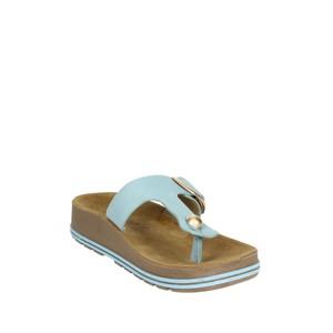 Sandali bassi gialli SV20070 con Design a lama infradita - Product Image 5
