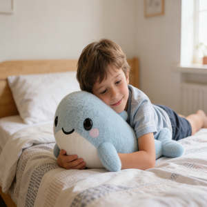 Vente en gros et au détail : <span class=keywords><strong>Peluche</strong></span> géante de <span class=keywords><strong>dauphin</strong></span> mignonne et douce, brodée, pour enfants, thème animal marin, idéale pour un anniversaire - Product Image 3