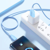 Kabel USB Somostel BT20 untuk iPhone 17 Pro Max Pengisian Cepat Micro V8 Tipe C/IPH Kabel Ponsel TPE Lembut Aksesoris Ponsel OEM