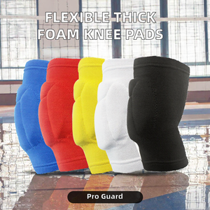 Rodilleras Protectoras Flexibles para Gimnasio, con Esponja Gruesa, Suaves, Transpirables, Protección Profesional para Béisbol - Product Image 2