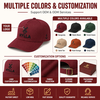 Gorra de Béisbol Personalizada de 5 Paneles con Logotipo Bordado en 3D, para Venta al por Mayor, Minorista y Proyectos de Desarrollo de Marca
