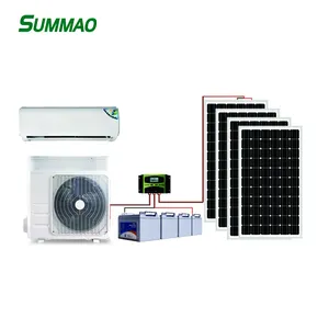 DC Solar Panel Air Conditioner Off Grid Solar Air Conditioner Manufacturer Inverter Split Wall Mounted