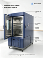 Chambres d'étalonnage de température et d'humidité et chambres d'essai de température haute et basse adaptées à l'étalonnage métrologique