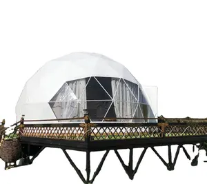 Large Clear Transparent 6m Dome Tent Waterproof Frame For Outdoor Party Gym Events Use For Glamping Hotels Igloo Tent