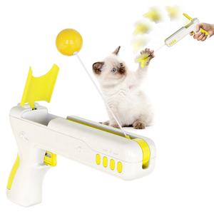 Venta al por mayor nueva pistola de tiro mascota juguete perro gato interactivo <span class=keywords><strong>Mega</strong></span> escopeta juguetes de entrenamiento - Product Image 1