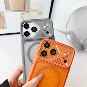 Heat Dissipation Converted Magnetic Magnetic Mobile Phone <b>case</b> for <b>iPhone</b> 17 16 15 14 Pro Max TPU PC Matte Frosted Back Cover - Product Image 5