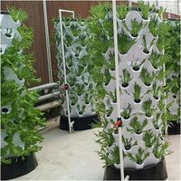 Kit de culture verticale pour jardin domestique, système de culture aéroponique en tour, systèmes de culture aéroponique et hydroponique DIY