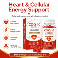 Hartondersteunende CoQ10 Gummies 200mg Celenergie Booster met Vitamine E Vegan Gummies Private Labeling