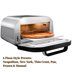 <span class=keywords><strong>Four</strong></span> à <span class=keywords><strong>pizza</strong></span> tout-en-un de 12 pouces pour comptoir, <span class=keywords><strong>four</strong></span> à <span class=keywords><strong>pizza</strong></span> <span class=keywords><strong>d</strong></span>'intérieur, friteuse à air avec 800 ℉   <span class=keywords><strong>Four</strong></span> grille-pain électrique avec 6 styles pré<span class=keywords><strong>d</strong></span>éfinis - Product Image 5