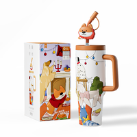 DILLER - Taza Térmica de Acero Inoxidable de Alta Calidad, Duradera, con Diseño Impreso, Aislada, Ecológica, 40 oz, 1200 ml, Envío Inmediato