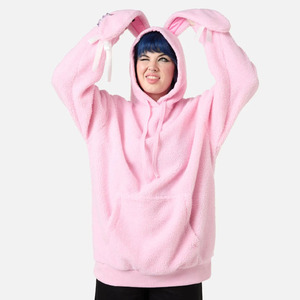 Sweet Bunny Ear Hoodie For Girls & Women - Long Jordan