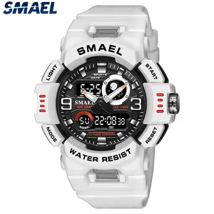 G Sports OEM Изготовленные На Заказ противоударные цифровые наручные часы, водонепроницаемые спортивные часы Relojes SMAEL 8063
