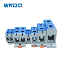 Bloc de jonction en aluminium à courant élevé gris bleu WKL240 800V
