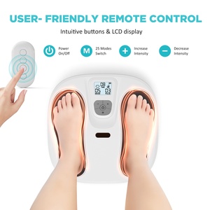 Masajeador de Pies EMS <span class=keywords><strong>TENS</strong></span>, Estimulador Muscular Eléctrico, Masajeador Nervioso para Alivio del Dolor de Neuropatía, Estimulador de Circulación para Pies y Piernas - Product Image 2
