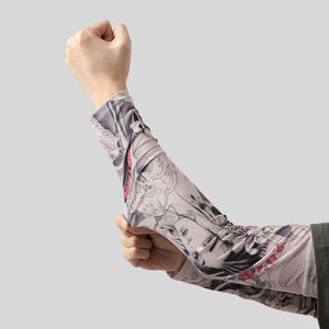 Manguitos de protección solar transpirables con estampado de <span class=keywords><strong>tatuajes</strong></span>, estilo chino de moda, anti-UV, para verano - Product Image 2
