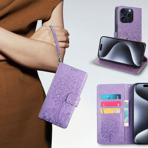 ความงามหนังฝาครอบโทร<span class=keywords><strong>ศัพท์</strong></span>กระเป๋าสายคล้องคอสําหรับiPhone 15 Pro Max 14 13 12 11 ผู้หญิงหนังมังสวิรัติกระเป๋าสตางค์ - Product Image 2