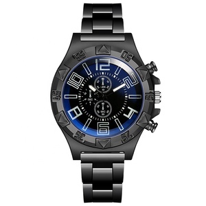 Y436 Nuove Idee Prodotto 2026 Orologio da Uomo di Lusso con Calendario Stile Retrò Nero Rotondo Luminoso al Quarzo - Product Image 6