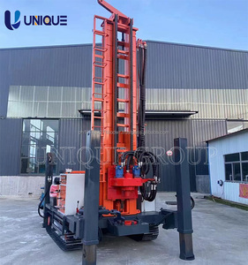 เครื่องเจาะบ่อน้ำแบบโรตารี่ดีเซล JJEM Crawler-Mobility พร้อมระบบส่งกำลัง 300 เมตร ปั๊มเกียร์บ็อกซ์ เครื่องอัดอากาศ ระบบกรองทรายด้วยแรงดัน สำหรับใช้ในบ้าน - Product Image 4