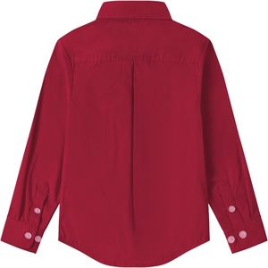 Chemise d'uniforme pour enfants, manches longues, boutonnée, coupe classique, de la taille bébé à la taille enfant - Product Image 4