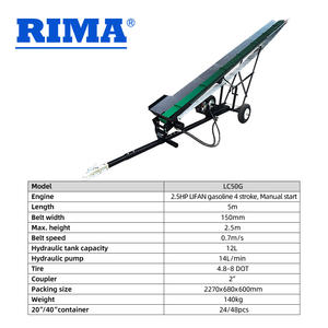 مرفق معالج الحطب/جرار جديد للاستخدام المنزلي/ناقل هيدروليكي قابل للطي مع حزام PVC - Product Image 2