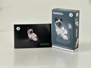 Số lượng lớn Tùy chỉnh cao cấp không thấm nước tái sử dụng bốn màu in Đồ chơi khối xây dựng hộp giấy sóng - Product Image 3