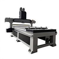 Machines à travailler le bois LS-1325, machine de gravure CNC, machine de fraisage CNC 3 axes avec deux broches