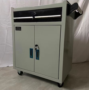 耐用且畅销的零件柜灵活移动车库工具柜不锈钢工具车抽屉式 - Product Image 5
