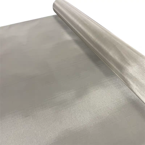 2025 Best-Selling High-Temperature 100 <strong>Mesh</strong> <strong>Titanium</strong> <strong>Wire</strong> <strong>Mesh</strong> Platinum Stretch Woven <strong>Titanium</strong> Fence Crimped Technique - Product Image 2