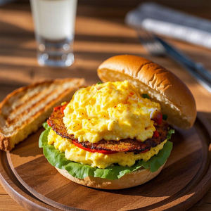 Servicio de Comida, Comida de Huevos |   Huevos revueltos extra tiernos congelados |   Textura sedosa y cremosa |   Suministro OEM/Mayorista - Product Image 1