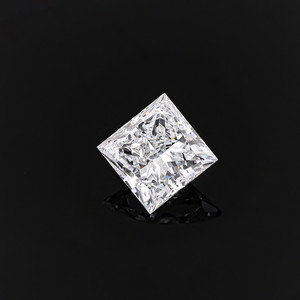 1ct 2ct3ctプリンセスカットDカラールーズダイヤモンドVVS1IGI認定ダイヤモンドラボ成長ポリッシュダイヤモンドラウンドブリリアントイヤリング - Product Image 3