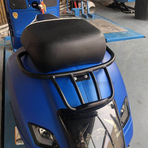 Porte-bagages arrière en aluminium CNC noir pour <span class=keywords><strong>VESPA</strong></span> GTS 300 accessoires - Product Image 1