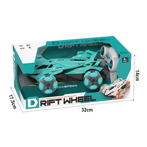 รถของเล่นบังคับวิทยุแบบหมุนได้ 360 องศา ขายส่ง ของเล่นเด็กขายดี รถบังคับดริฟท์ผาดโผนพร้อมไฟ - Product Image 4