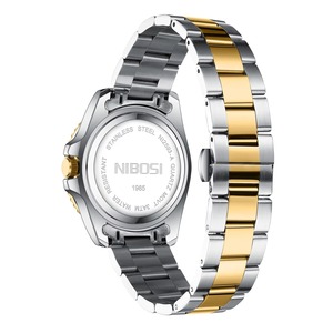 Drioshipping Logo personnalisable Montre à quartz de luxe pour hommes Bracelet classique en acier inoxydable de 18mm Style d'affaires antique à la mode - Product Image 6