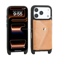 Casing HP Kulit Asli Premium Langsung dari Pabrik, Casing HP Kulit Asli untuk iPhone 18 Pro Max
