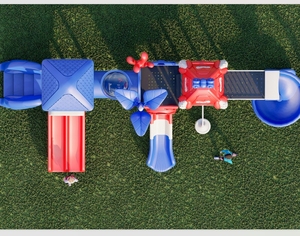 Chuyên nghiệp phong cách mới trẻ em trượt cho giải trí ngoài trời vui chơi giải trí thiết bị cho công viên và sân chơi - Product Image 4