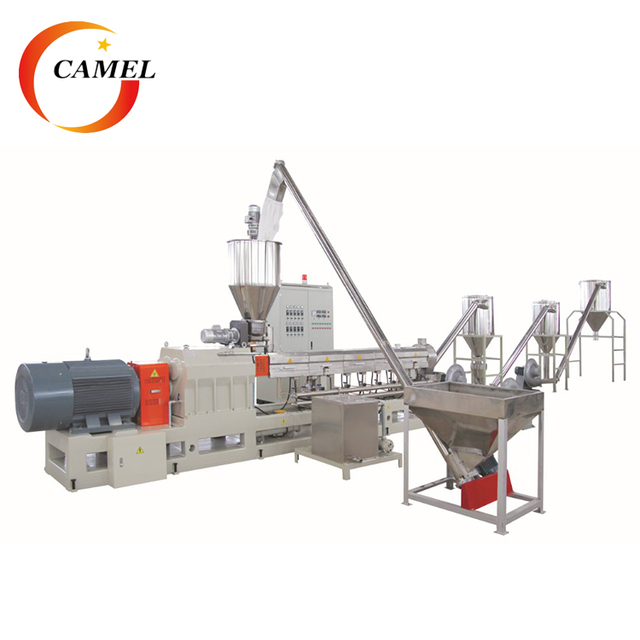PVC WPC Granulator Making Machine/Wood Powder Recycled Plastic PE PP Granulating Machinery Pelletizing Line/WPC PVC Pelletizer