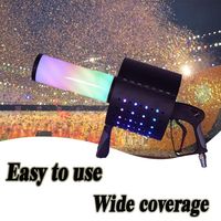 Mesin Pembuat Konfeti Genggam Igreslite CO2 Gun LED Confetti Blaster Gun untuk Panggung Pernikahan DJ Klub