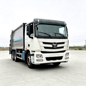 Camión de Basura Compactador Hidráulico Personalizable Foton Auman 6*4 de 23m³ con Control Remoto - Product Image 1