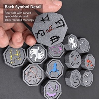 Barang Anime Langsung dari Pabrik Set Lengkap 12 Talisman Zodiak Cina Model Cetak 3D Koleksi Mainan Kustom