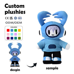 Peluche personnalisée avec logo, style animal, jouet en peluche doux, animal en peluche, vente en gros, OEM, ODM, fabricant, fournisseur pour cadeau - Product Image 1