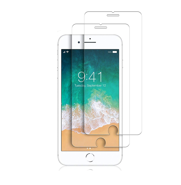 For iPhone 8 Plus 7 Plus 2.5d Temper Glass for iphone Screen Protector High Alumina Glasses Tempered Glass Film Suppliers