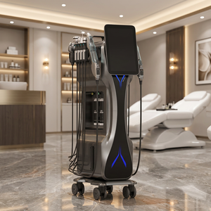 Appareil de peeling à jet d'eau et d'oxygène 12 en 1 pour la dermabrasion, rajeunissement de la peau, anti-âge, élimination des points noirs, nettoyage des pores - Product Image 1