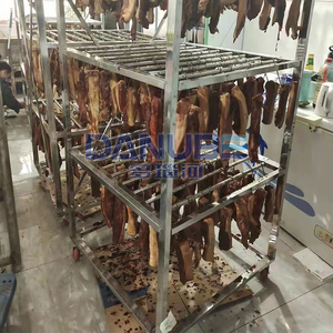 Hangying Biltong Machine à sécher la viande Soie de porc Poulet Chèvre Cheval Mouton Déshydrateur Séchoir à viande - Product Image 2