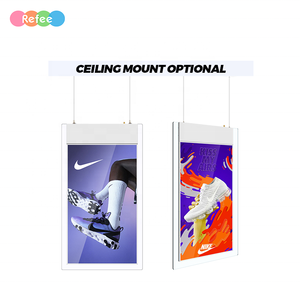 43 55 65 inch <span class=keywords><strong>Android</strong></span> Máy nghe nhạc quảng cáo kỹ thuật số Áp phích Totem kiosk Màn hình LCD cửa sổ hiển thị tầng đứng kỹ thuật số biển - Product Image 3