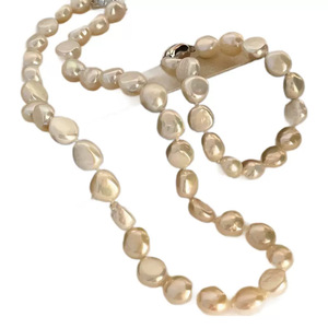 Collar de Estilo Barroco Europeo para Mujer, Cadena de Perlas de Agua Dulce de Forma Natural, Lujo Ligero y Exclusivo - Product Image 5