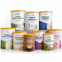 Machine de remplissage et de scellage automatique de boissons, de protéines et de lait en poudre en conserve, contrôlée par PLC
