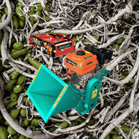 Broyeur de tiges de bananes à moteur diesel à faible bruit et haute productivité, hacheuse multifonctionnelle de pailles de maïs, fourrage pour bétail