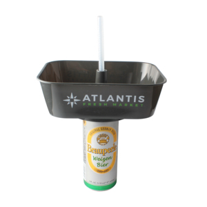 Barquette carrée jetable en plastique PP de 32 oz avec plateau à boisson pour fêtes, vente en gros, qualité alimentaire pour chips - Product Image 5