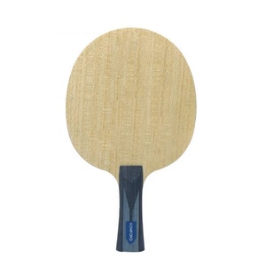 Lame de Tennis de Table en fibre de carbone, personnalisation de haute qualité, panneau de Ping-Pong, ALC OEM/ODM à longue poignée - Product Image 1