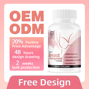 OEM 1000mg Vegane Brustvergrößerungskapseln Natürliches Kräuterergänzungsmittel zur Unterstützung der Brustvergrößerung und -straffung bei Frauen - Product Image 2
